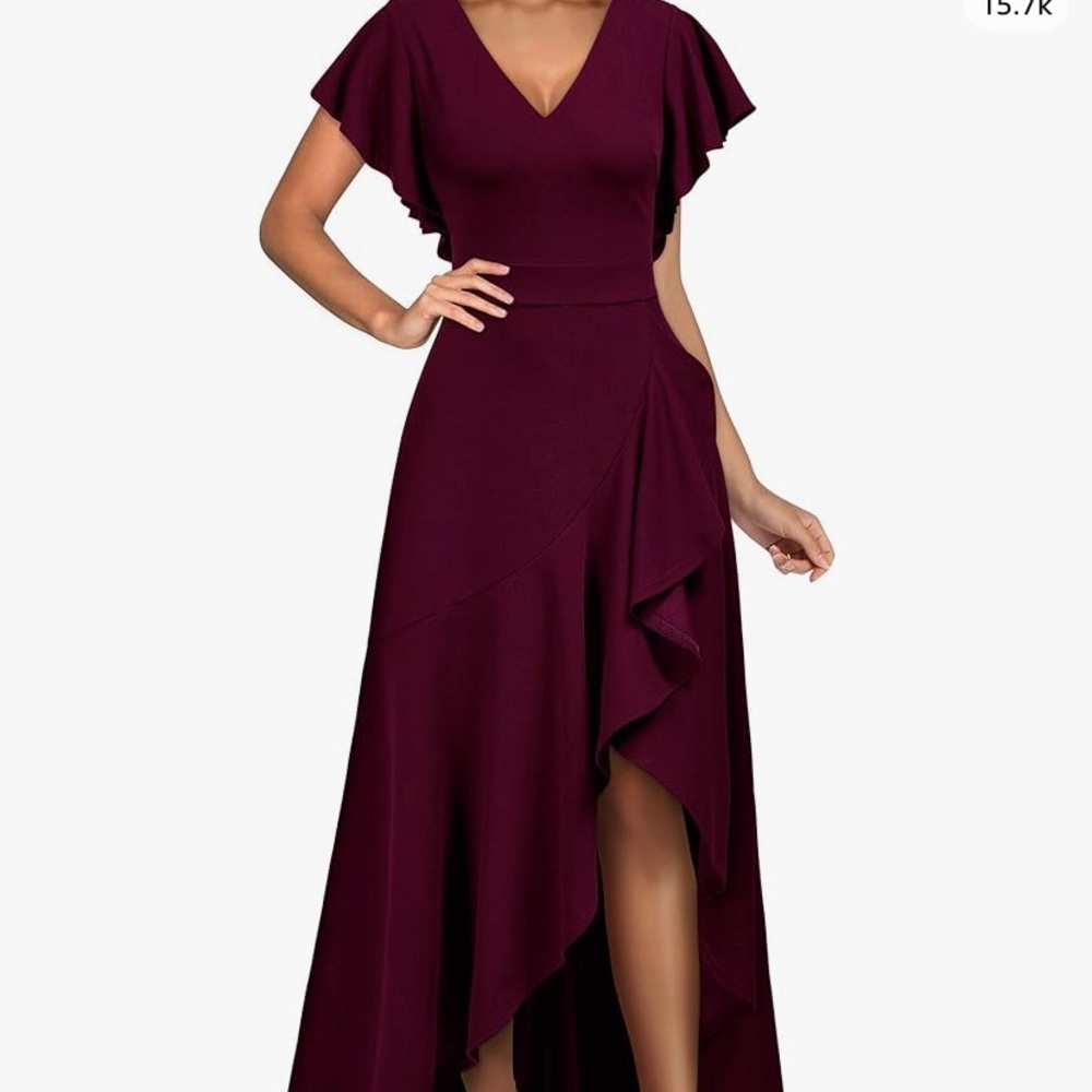 Miusol Dress Size Medium Burgundy